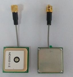 中国 車 GPS 陶磁器パッチのアンテナ MCX コネクター RF 1.13 ケーブルの灰色の 1575 の MHz サプライヤー
